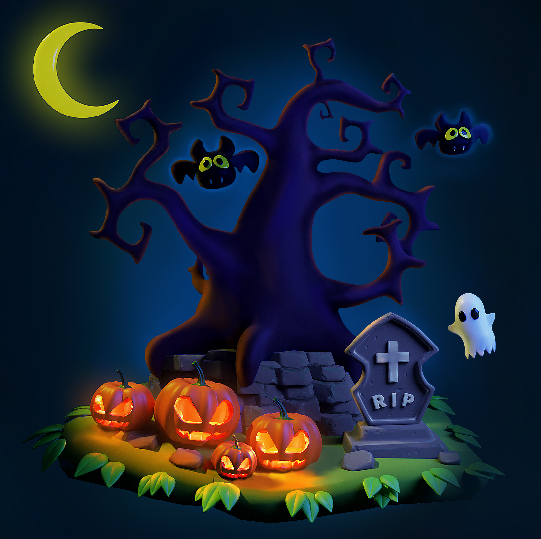 Halloween environment